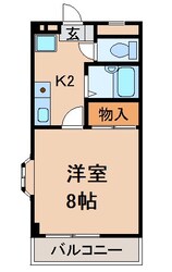 イワデシティハイツの物件間取画像